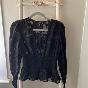 Forever 21 Peplum Top